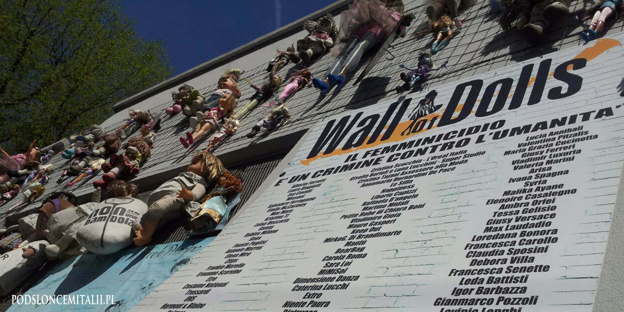 Wall of Dolls: mediolański mur z lakami
