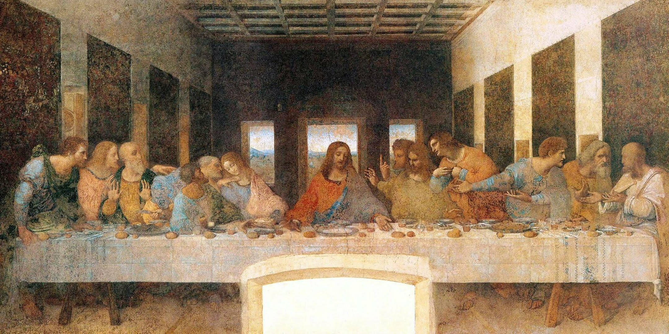 „L’ultima cena” di Leonardo da Vinci. Cosa mangiano Cristo e gli apostoli?