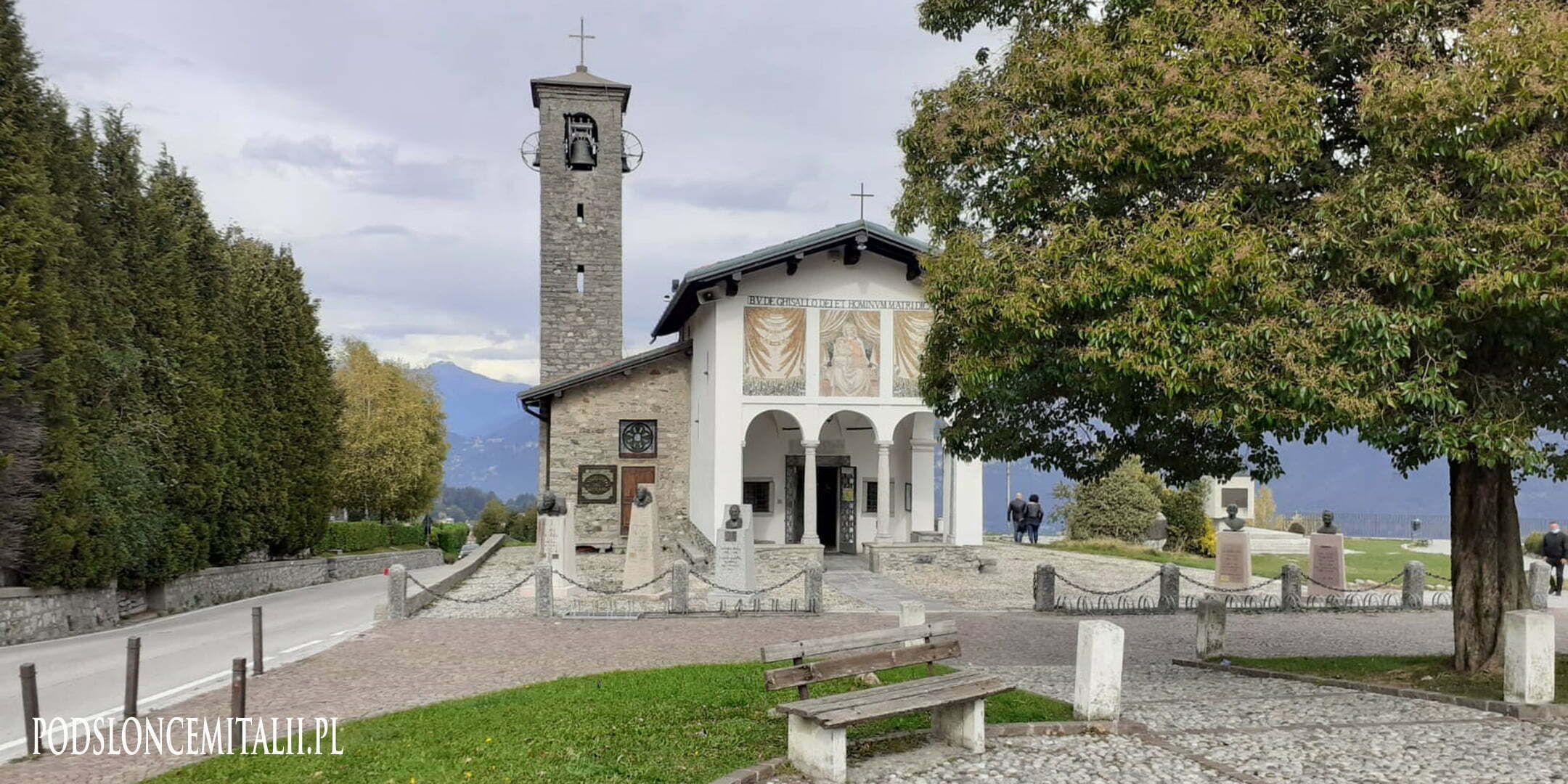 Sanktuarium Madonna del Ghisallo to kościół patronki kolarzy